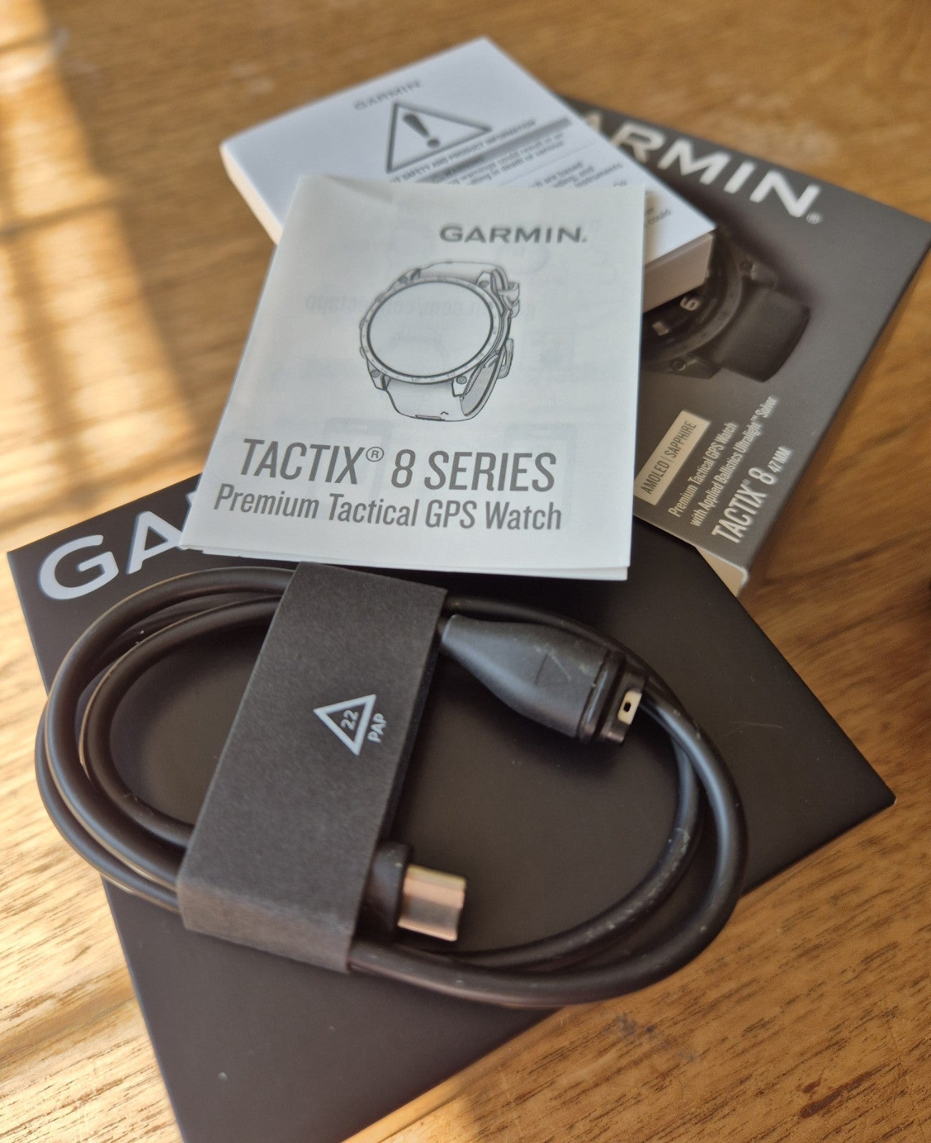 Garmin TACTIX 8 TACTICAL GPS WATCH Amoled 47mm