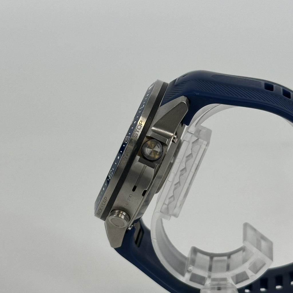 Garmin MARQ Captain (Gen 2) 46mm Silver w/Blue Nylon + Silicone (GPS)
