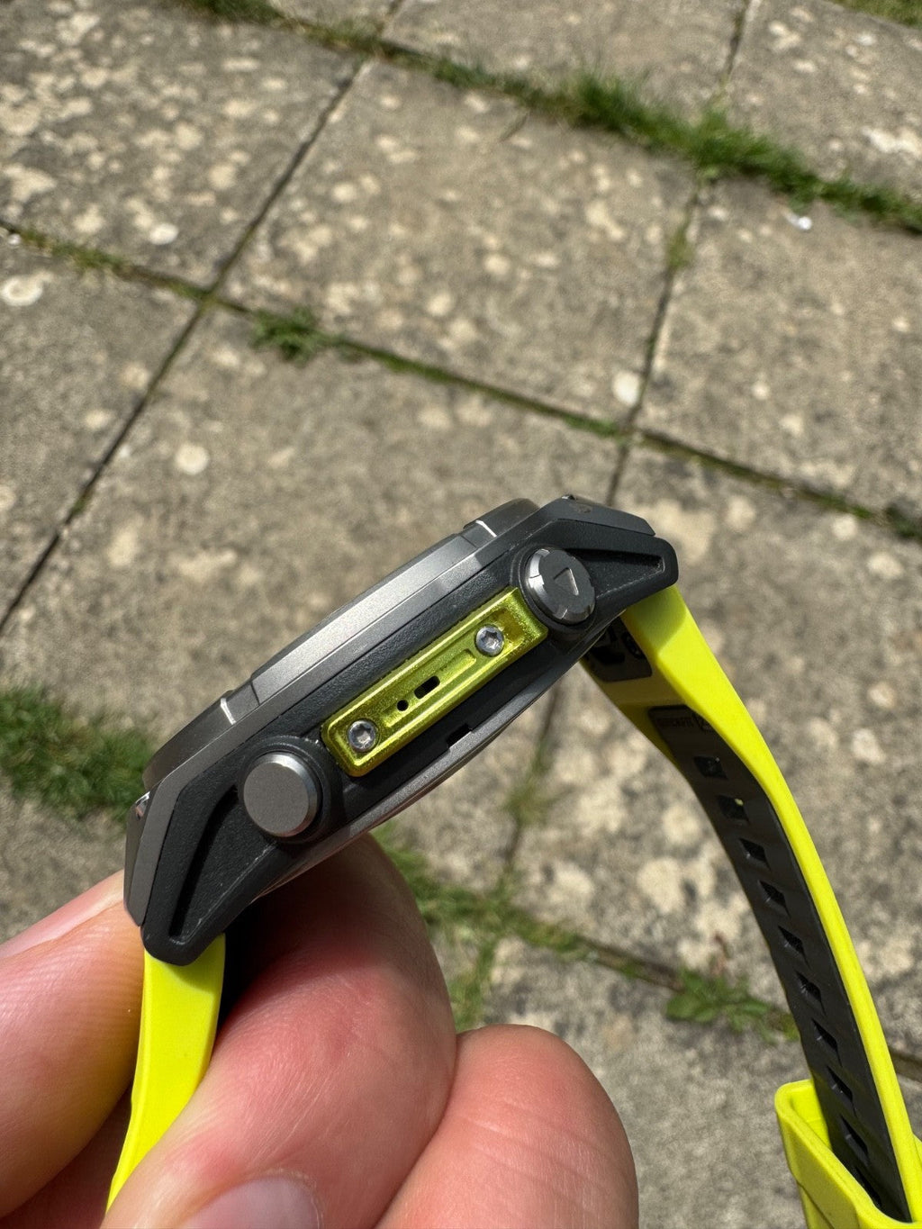 Garmin Fenix 8 Solar Watch | 47mm | Sapphire | Titanium | Amp Yellow
