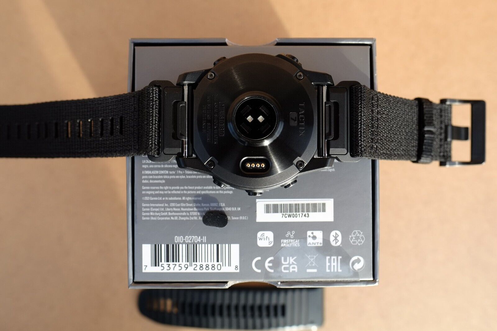 GARMIN TACTIX 7 PRO Sapphire Solar Outdoor Tactical GPS MIL Spec. Watch