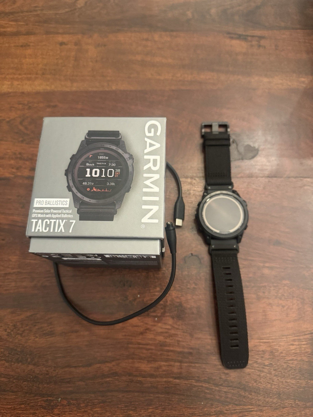 Garmin tactix 7 Pro Ballistics Edition GPS Watch - Black