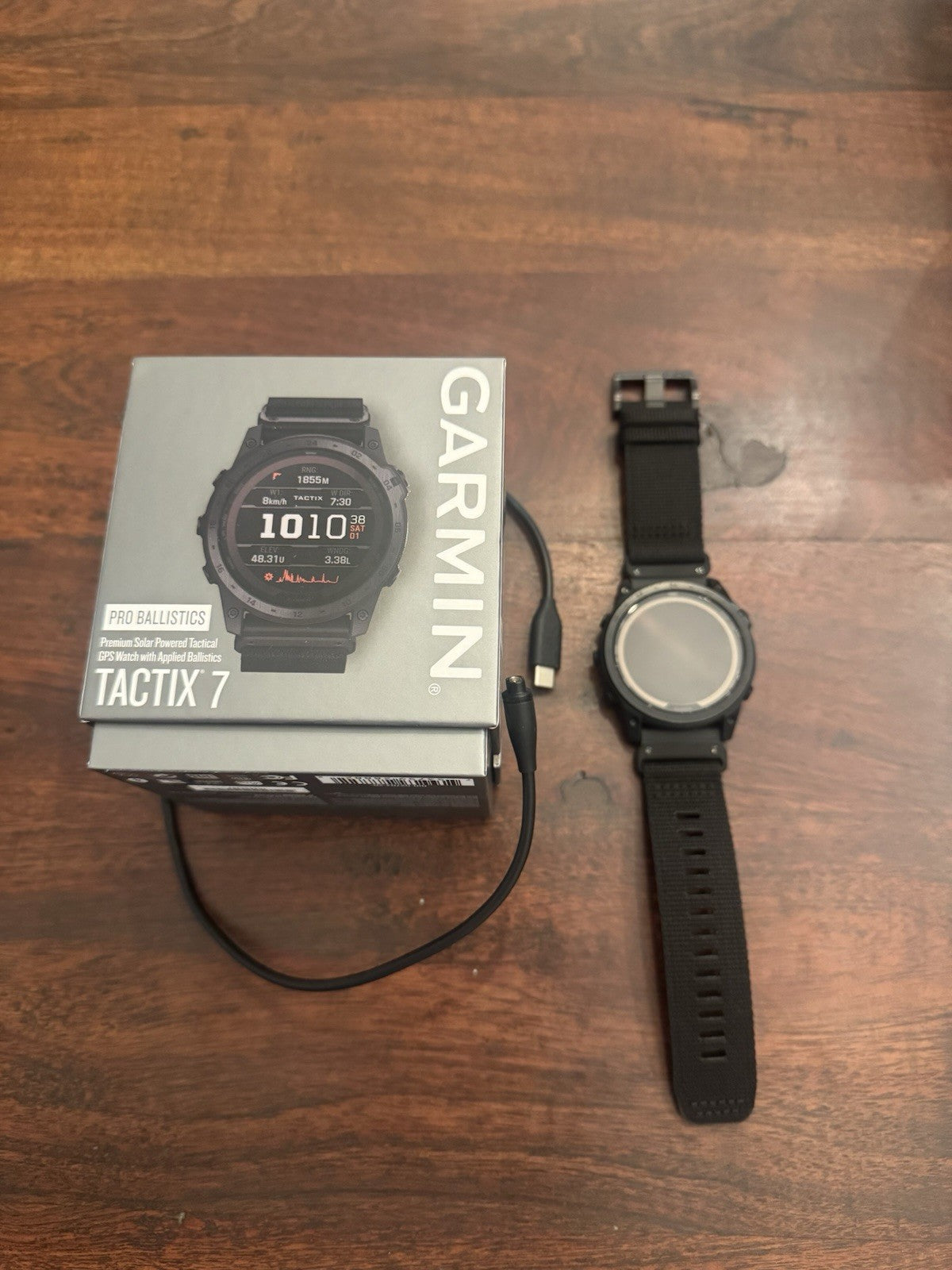 Garmin tactix 7 Pro Ballistics Edition GPS Watch - Black