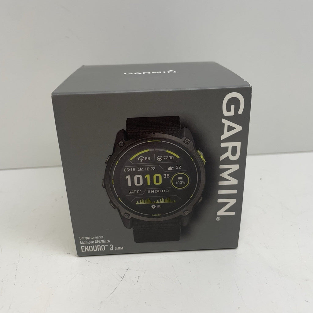 Garmin Enduro 3 Smartwatch 51mm Nylon Strap Open Box 010-0275100