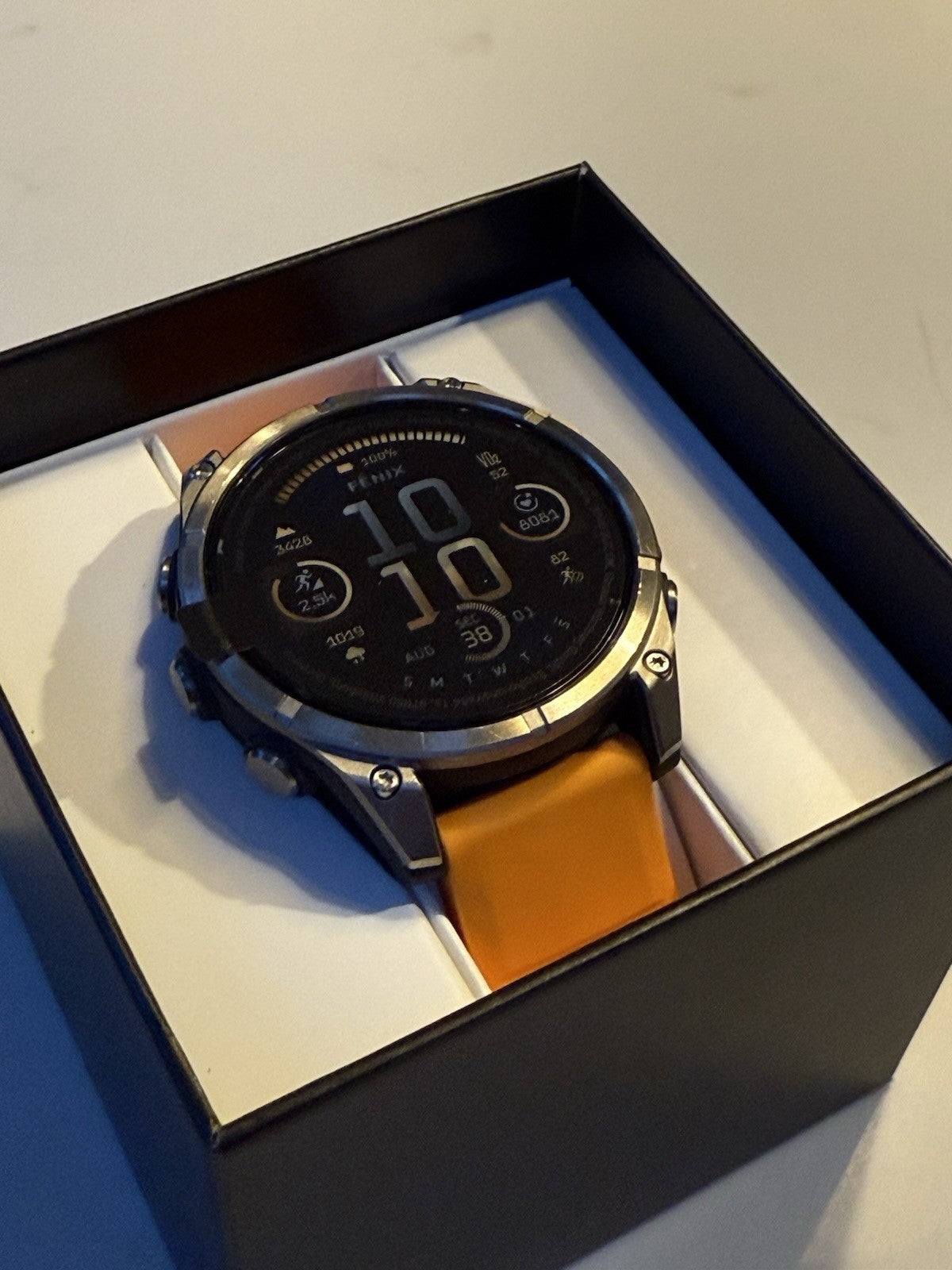 GARMIN Fenix 8 47 MM Amoled Sapphire Watch & extra band