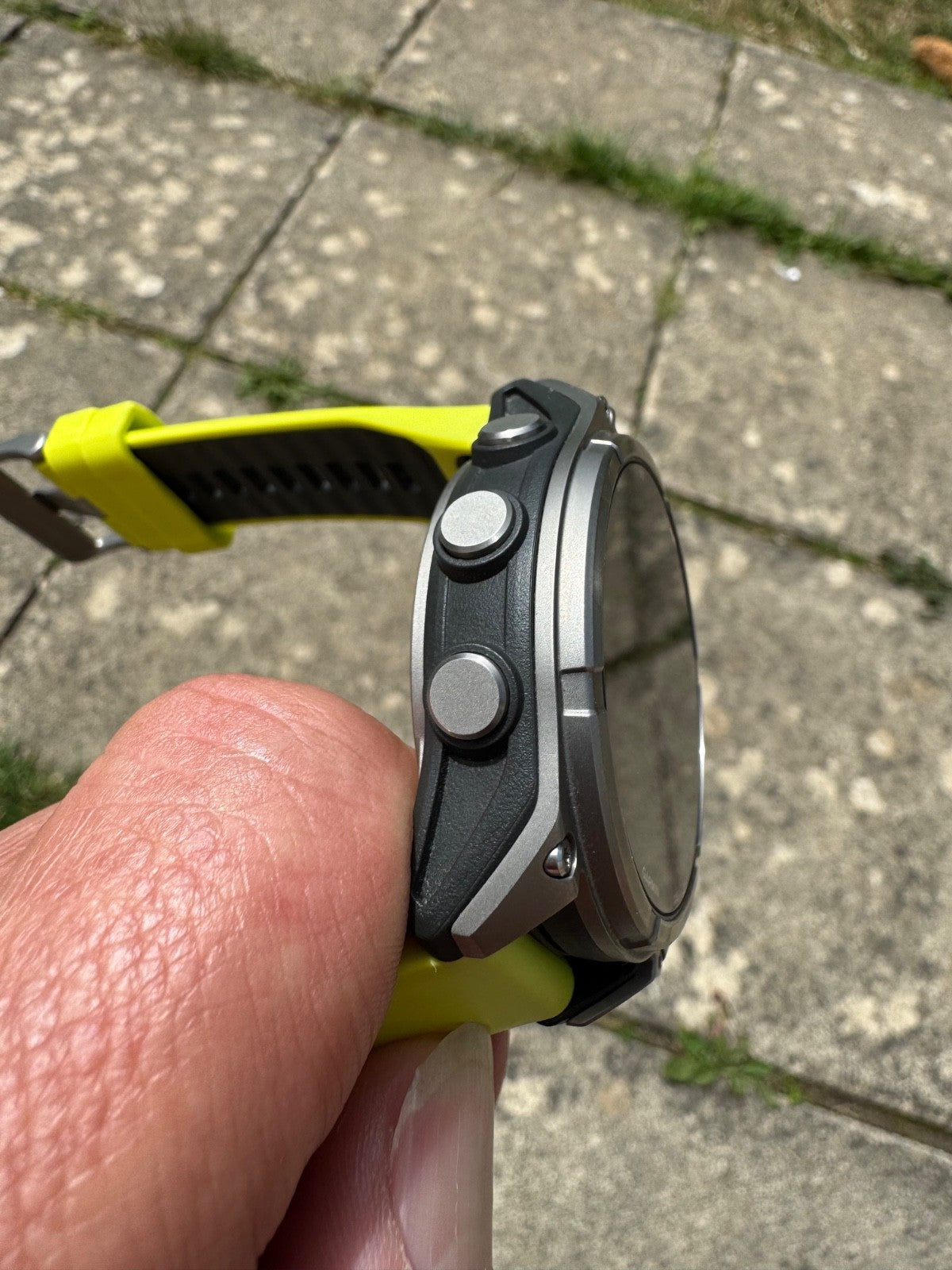 Garmin Fenix 8 Solar Watch | 47mm | Sapphire | Titanium | Amp Yellow