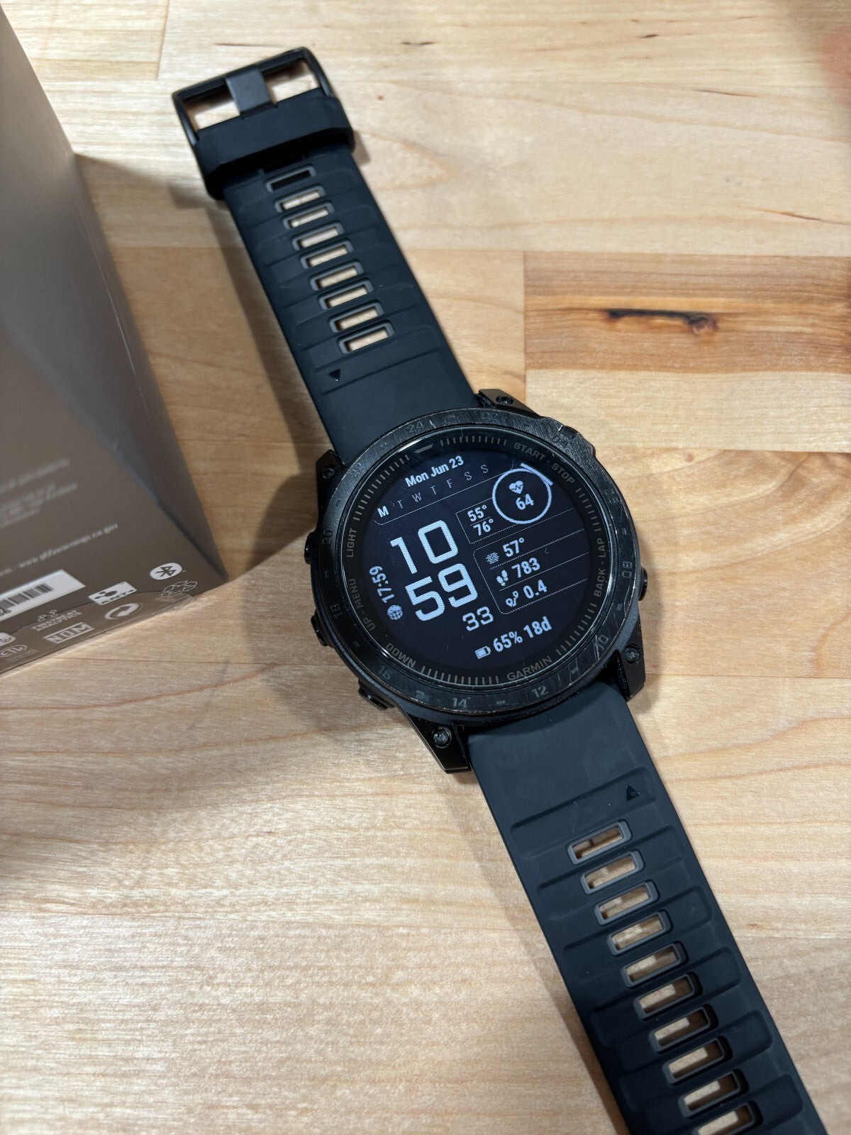Garmin Tactix 7 Standard Edition GPS Watch - Black