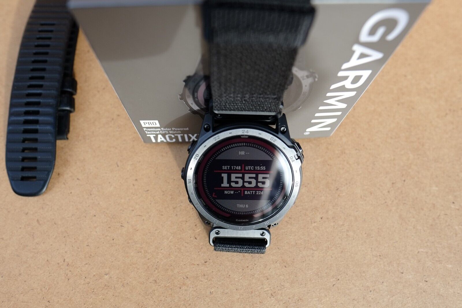 GARMIN TACTIX 7 PRO Sapphire Solar Outdoor Tactical GPS MIL Spec. Watch