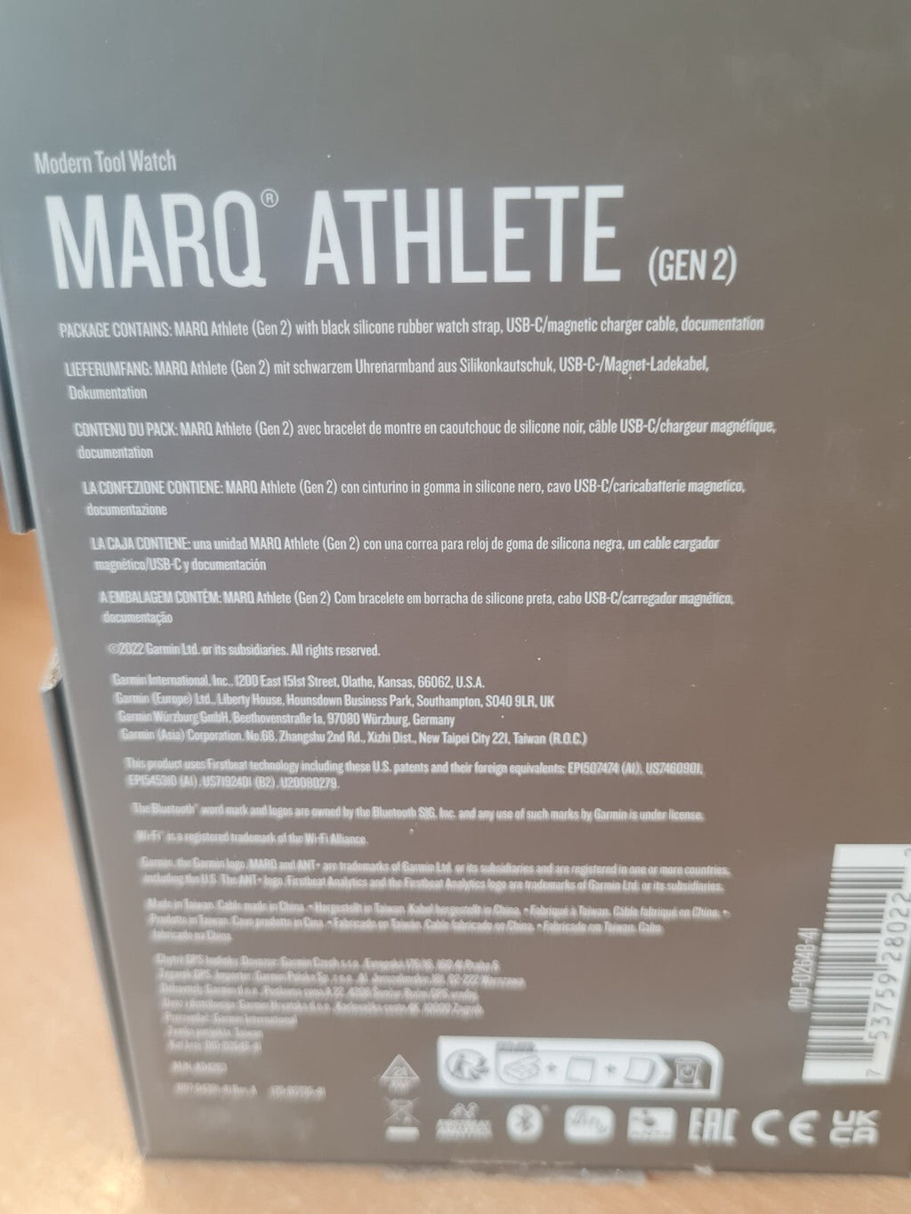 Garmin Marq Athlete Gen 2 Titanium Smart Watch