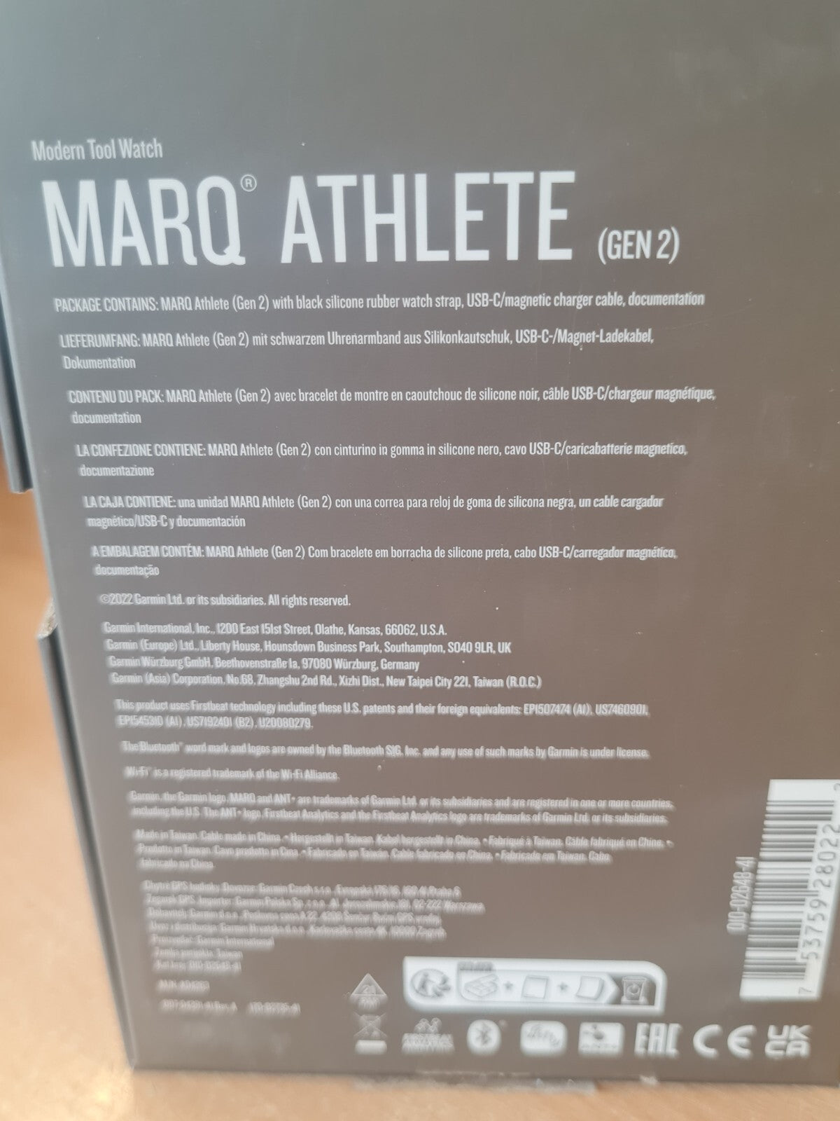 Garmin Marq Athlete Gen 2 Titanium Smart Watch