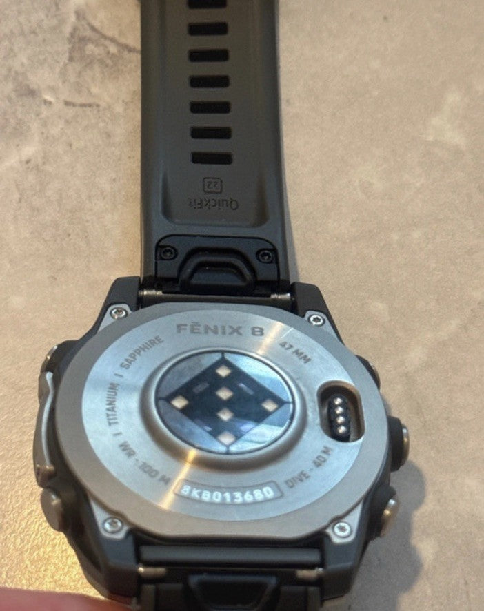 Garmin Fenix 8 47mm AMOLED Premium Multisport GPS Watch. EXCELLENT CONDITION