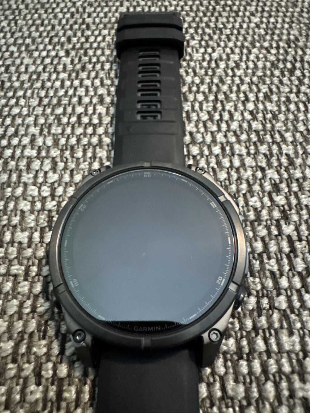 Garmin Fenix 8 47mm AMOLED Slate Gray w/Black Silicone Band Multisport GPS Watch
