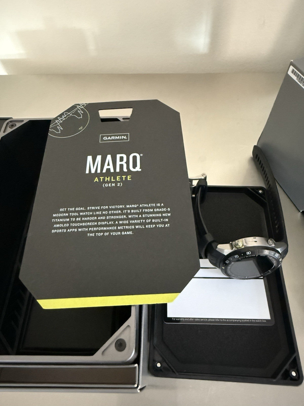 Garmin Marq Athlete Gen 2 Titanium Smart Watch