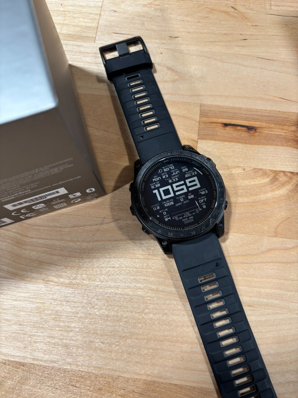 Garmin Tactix 7 Standard Edition GPS Watch - Black