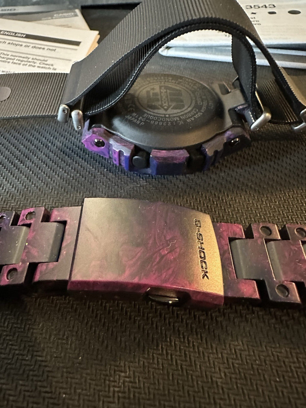 G-Shock CARBON LIMITED EDITION 40th Anniversary Watch GCWB5000UN-6