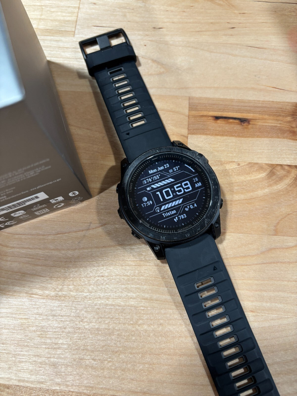 Garmin Tactix 7 Standard Edition GPS Watch - Black