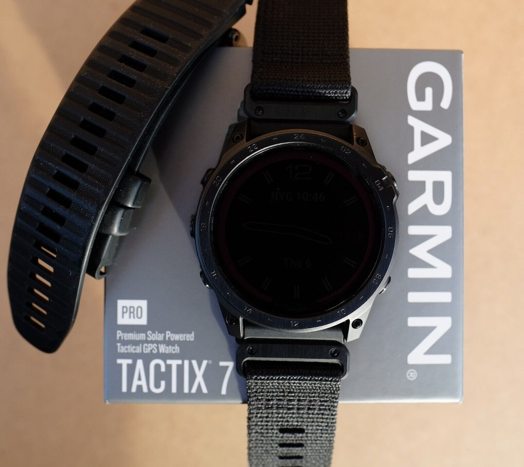 GARMIN TACTIX 7 PRO Sapphire Solar Outdoor Tactical GPS MIL Spec. Watch