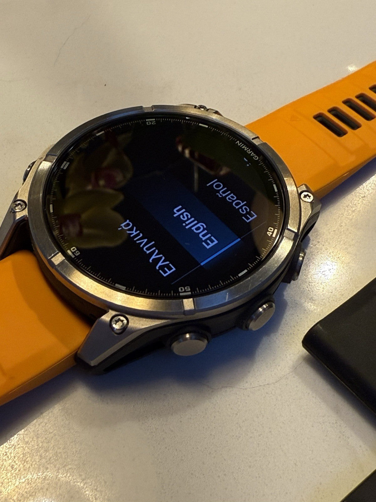 GARMIN Fenix 8 47 MM Amoled Sapphire Watch & extra band