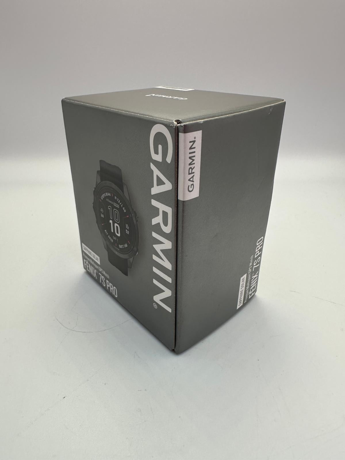 Garmin Fenix 7S Pro Sapphire Solar Premium Multisport GPS Watch Carbon Gray New